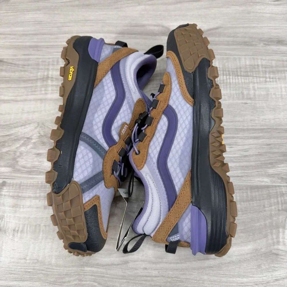 Vans Crosspath XC MTE Vibram Hiking Shoes Purple Brown VN000D5VTUD Womens Sz 8.5 - Picture 6 of 9